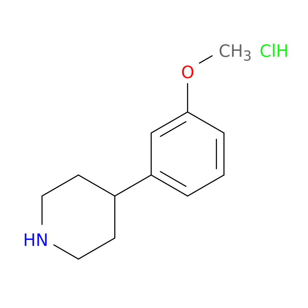 4-(3-Methoxyphenyl)Piperidine Hydrochloride