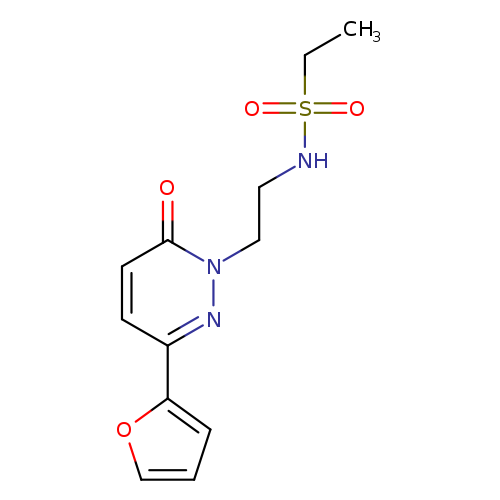 N-{2-[3-(furan-2-yl)-6-oxo-1,6-dihydropyridazin-1-yl]ethyl}ethane-1-sulfonamide