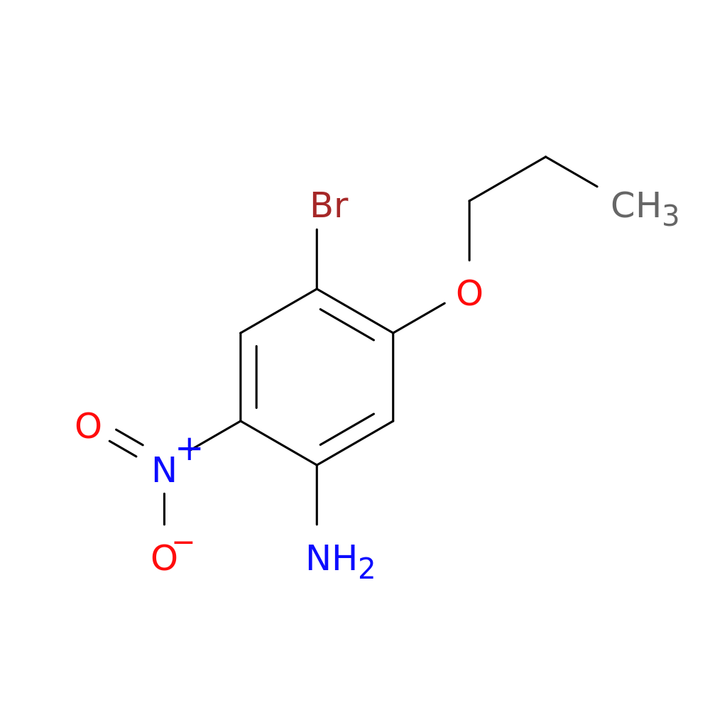 4-Bromo-2-nitro-5-propoxyaniline