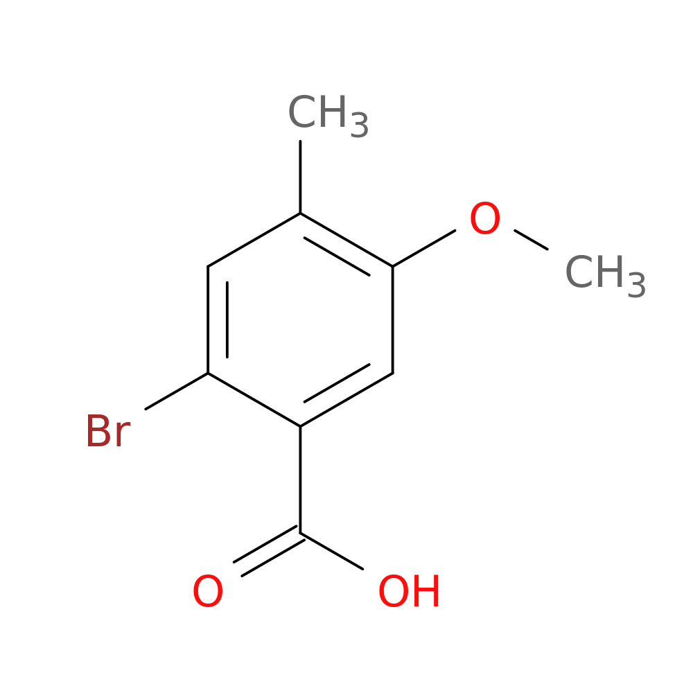 2-Bromo-5-methoxy-4-methylbenzoic acid
