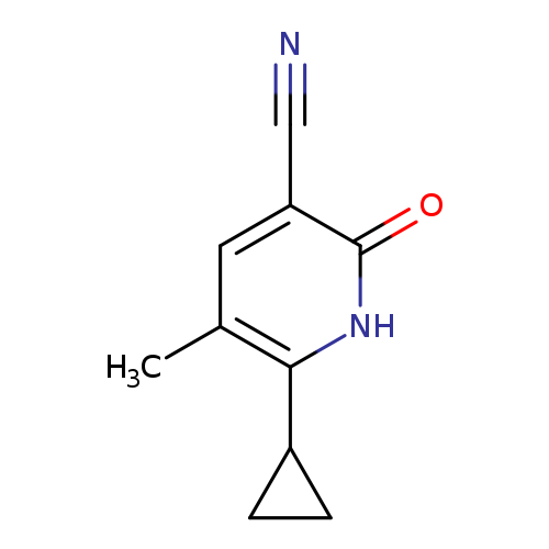 6-cyclopropyl-5-methyl-2-oxo-1,2-dihydropyridine-3-carbonitrile