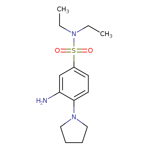 3-AMINO-N,N-DIETHYL-4-PYRROLIDIN-1-YL-BENZENESULFONAMIDE