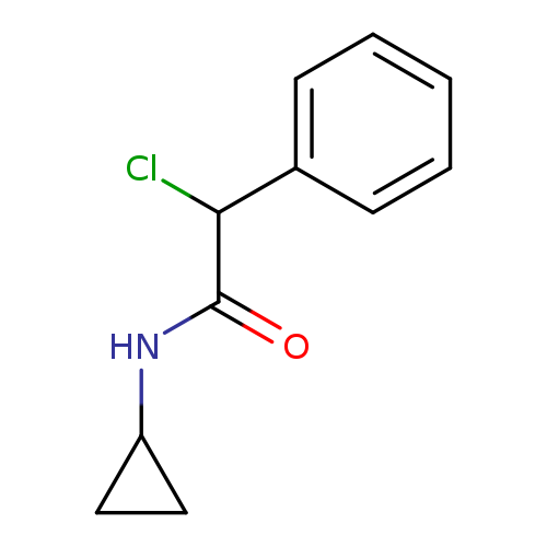 2-chloro-N-cyclopropyl-2-phenylacetamide