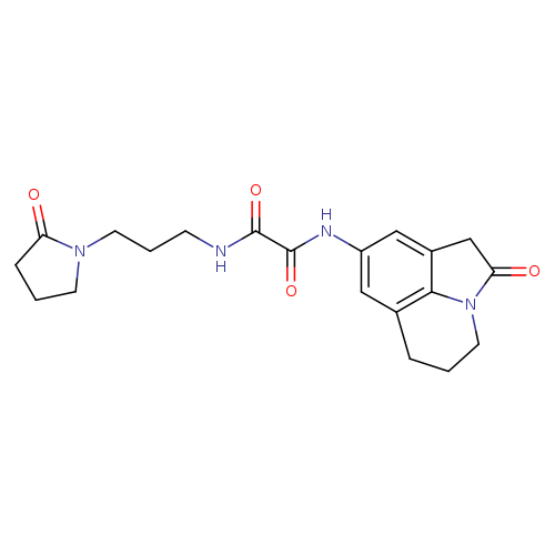 N-{2-oxo-1-azatricyclo[6.3.1.0^{4,12}]dodeca-4,6,8(12)-trien-6-yl}-N'-[3-(2-oxopyrrolidin-1-yl)propyl]ethanediamide