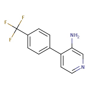 4-[4-(trifluoromethyl)phenyl]pyridin-3-amine