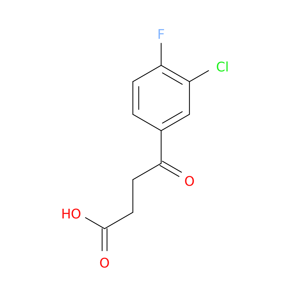 4-(3-Chloro-4-fluorophenyl)-4-oxobutanoic acid