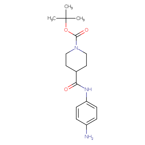 4-(4-AMINO-PHENYLCARBAMOYL)-PIPERIDINE-1-CARBOXYLIC ACID TERT-BUTYL ESTER
