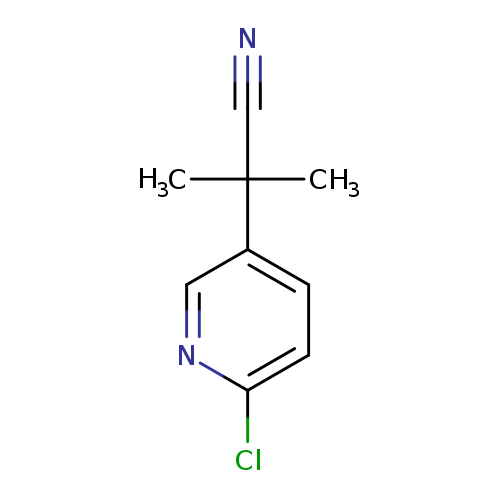 2-(6-CHLOROPYRIDIN-3-YL)-2-METHYLPROPANENITRILE