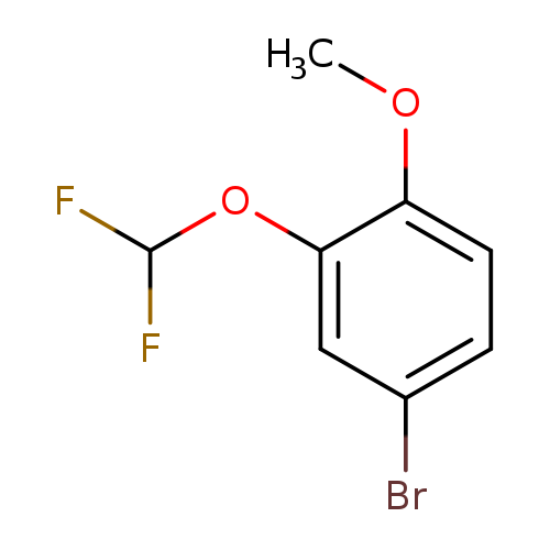 4-Bromo-2-(difluoromethoxy)-1-methoxybenzene