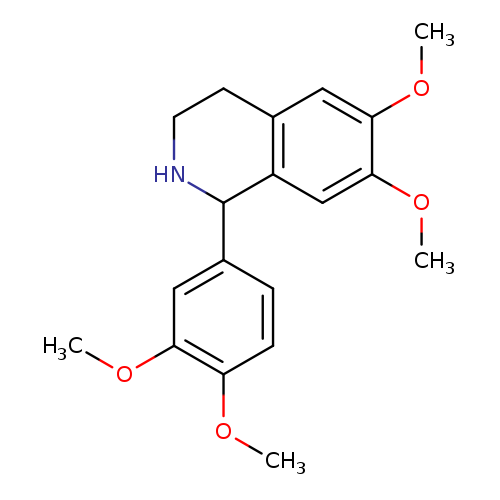 1-(3,4-Dimethoxyphenyl)-6,7-dimethoxy-1,2,3,4-tetrahydroisoquinoline