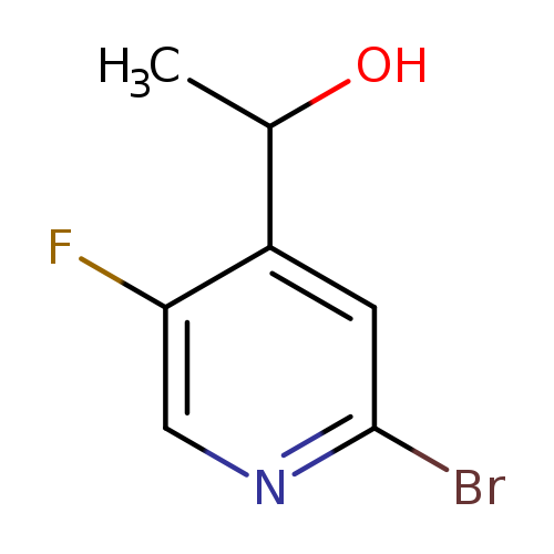 1-(2-Bromo-5-fluoropyridin-4-yl)ethan-1-ol