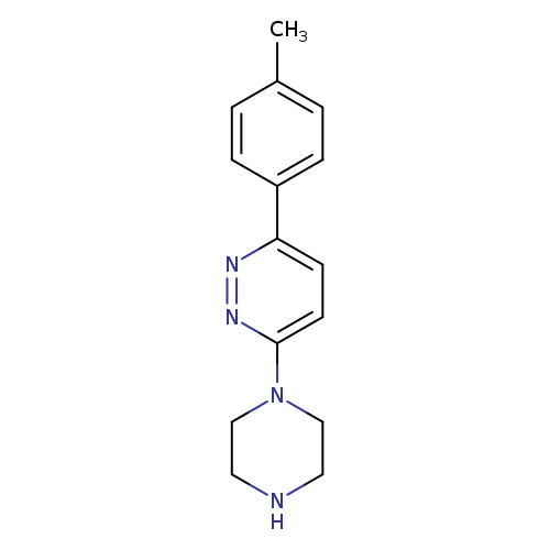 3-(4-methylphenyl)-6-(piperazin-1-yl)pyridazine