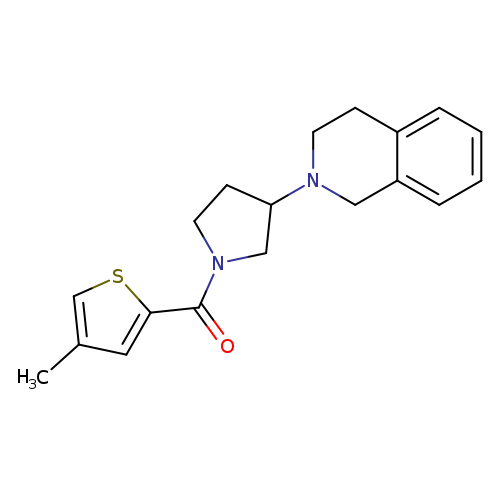 2-[1-(4-methylthiophene-2-carbonyl)pyrrolidin-3-yl]-1,2,3,4-tetrahydroisoquinoline