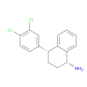 1-NAPHTHALENAMINE, 4-(3,4-DICHLOROPHENYL)-1,2,3,4-TETRAHYDRO-, HYDROCHLORIDE, (1R,4R)-