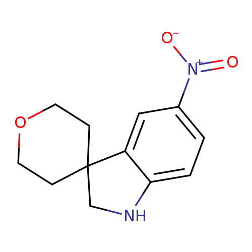 5-Nitro-2',3',5',6'-tetrahydrospiro[indoline-3,4'-pyran]