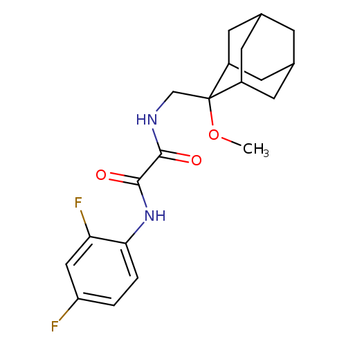 N'-(2,4-difluorophenyl)-N-[(2-methoxyadamantan-2-yl)methyl]ethanediamide