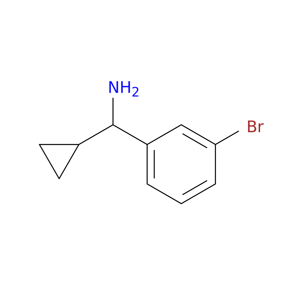 (3-Bromophenyl)(cyclopropyl)methanamine
