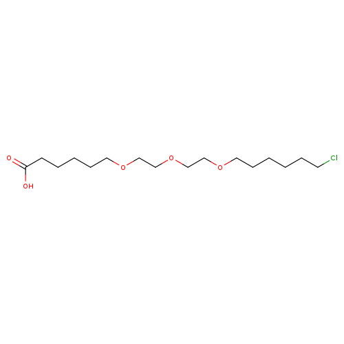 6-​[2-​[2-​[(6-​Chlorohexyl)​oxy]​ethoxy]​ethoxy]​hexanoic acid