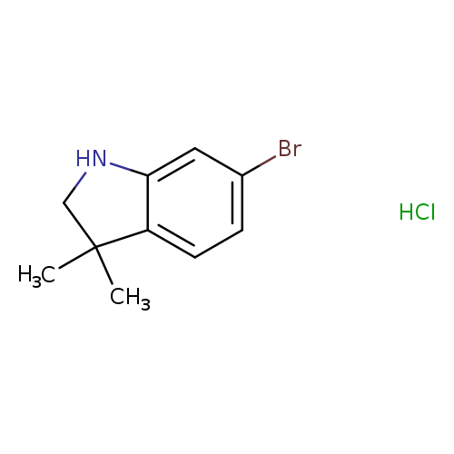 6-bromo-3,3-dimethyl-2,3-dihydro-1h-indole hydrochloride