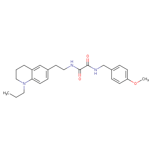 N'-[(4-methoxyphenyl)methyl]-N-[2-(1-propyl-1,2,3,4-tetrahydroquinolin-6-yl)ethyl]ethanediamide