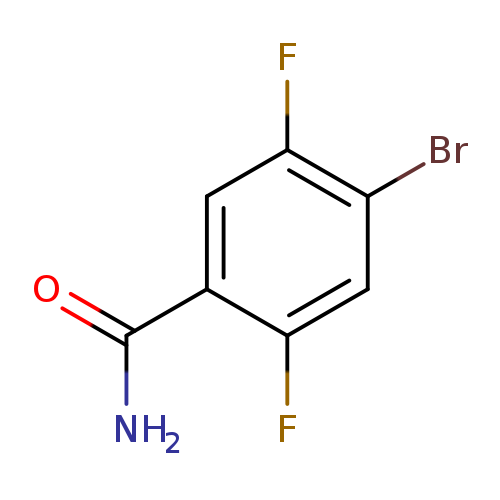 4-Bromo-2,5-difluorobenzamide