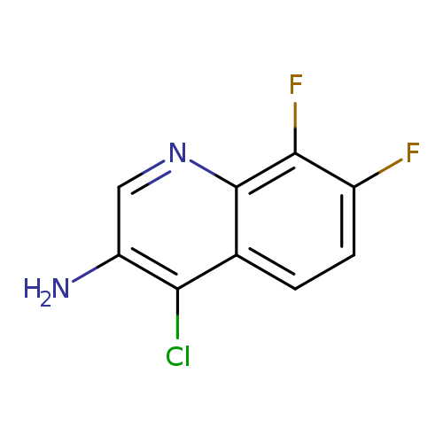 4-chloro-7,8-difluoroquinolin-3-amine