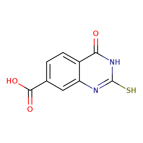 4-oxo-2-sulfanyl-3,4-dihydroquinazoline-7-carboxylic acid