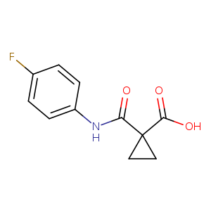 1-((4-Fluorophenyl)carbamoyl)cyclopropanecarboxylic acid