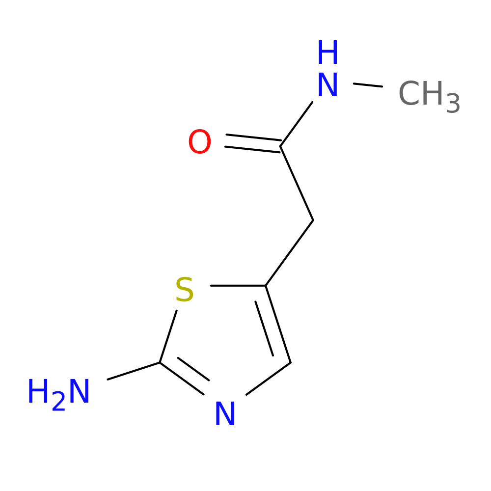 2-(2-Aminothiazol-5-yl)-N-methylacetamide