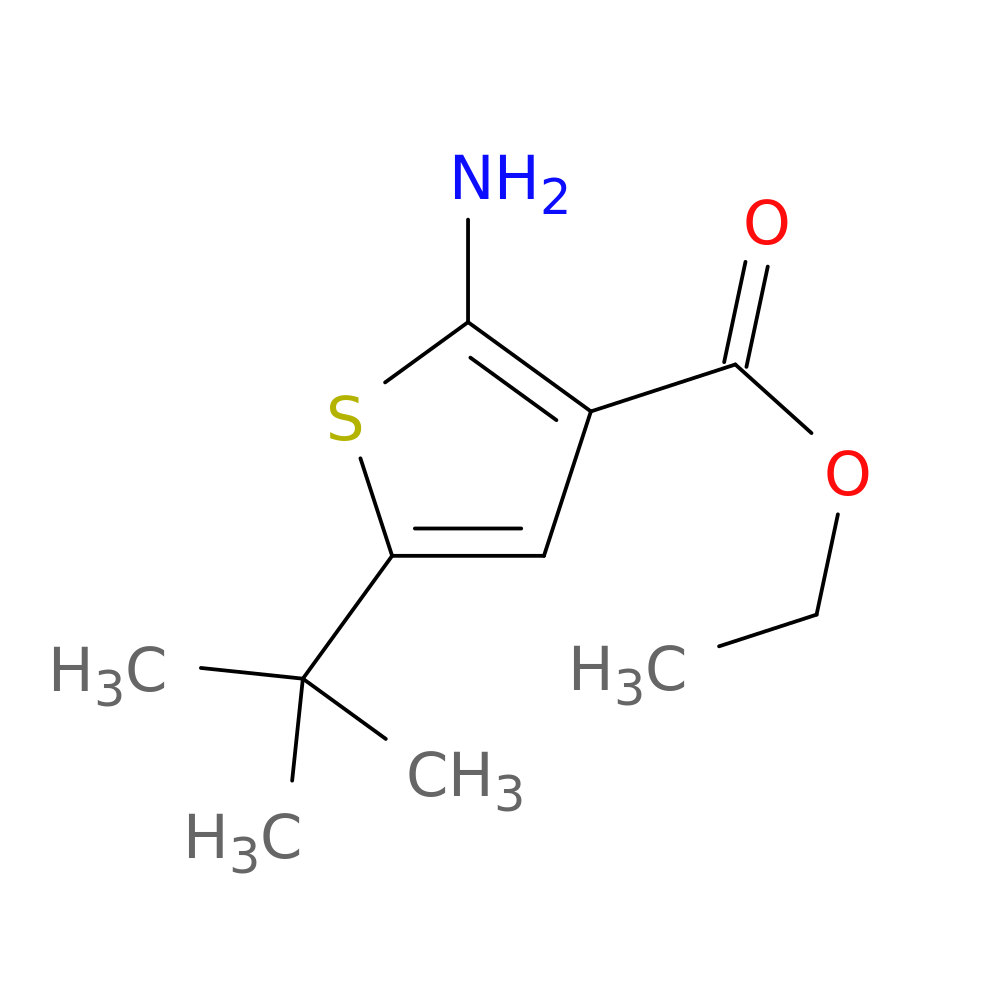 ethyl 2-amino-5-tert-butylthiophene-3-carboxylate