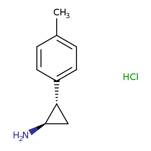 rac-(1R,2S)-2-(4-methylphenyl)cyclopropan-1-amine hydrochloride, trans