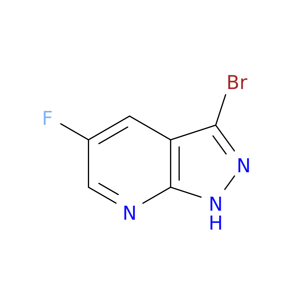 3-Bromo-5-fluoro-1H-pyrazolo[3,4-b]pyridine
