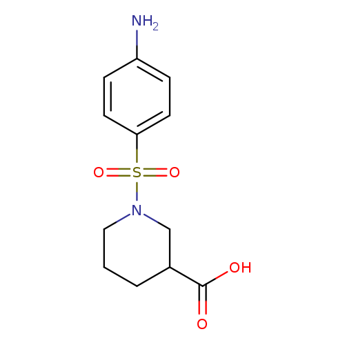 1-(4-Aminobenzenesulfonyl)piperidine-3-carboxylic acid