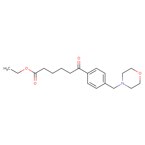 Ethyl 6-[4-(morpholinomethyl)phenyl]-6-oxohexanoate