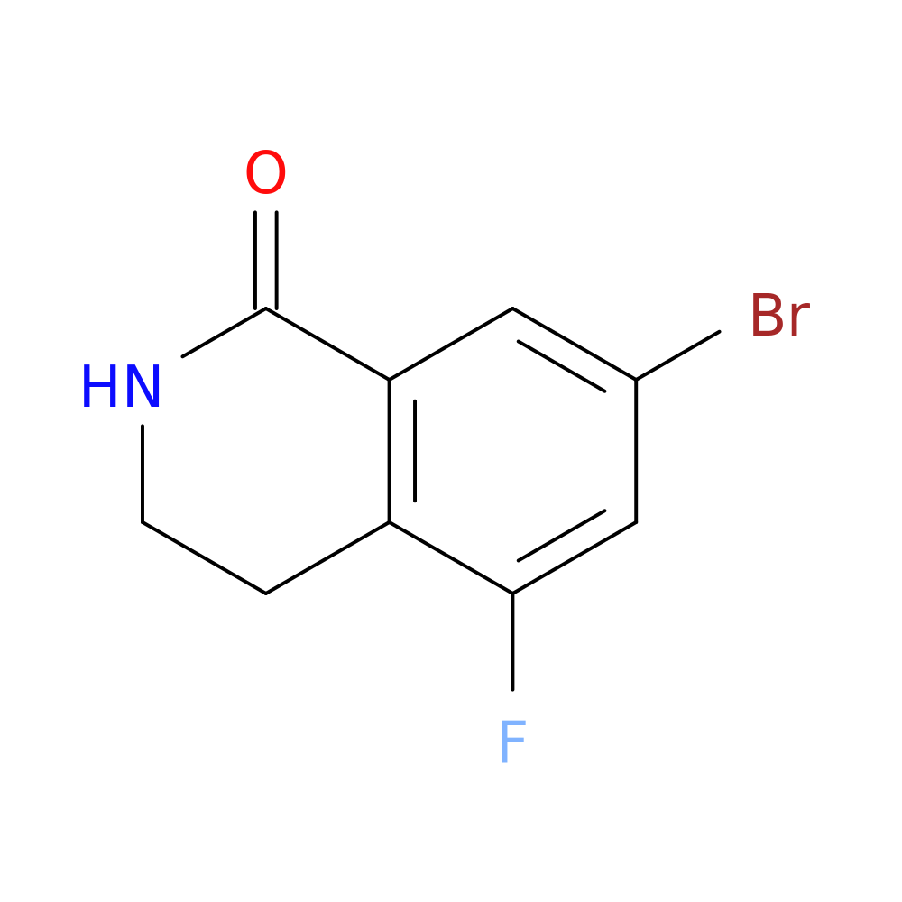 7-Bromo-5-fluoro-1,2,3,4-tetrahydroisoquinolin-1-one
