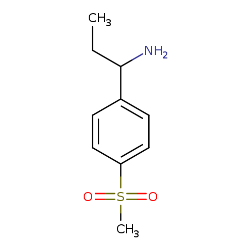 1-[4-(Methylsulfonyl)phenyl]-1-propanamine