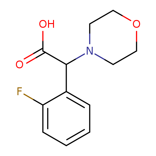 2-(2-Fluorophenyl)-2-morpholinoacetic acid