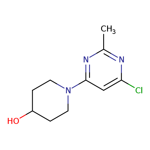 1-(6-Chloro-2-methyl-4-pyrimidinyl)-4-piperidinol