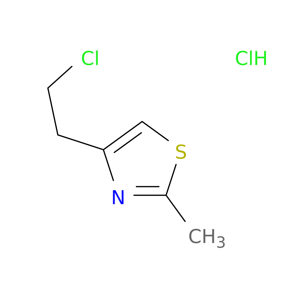 4-(2-chloroethyl)-2-methyl-1,3-thiazole hydrochloride