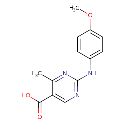 2-[(4-Methoxyphenyl)amino]-4-methylpyrimidine-5-carboxylic acid