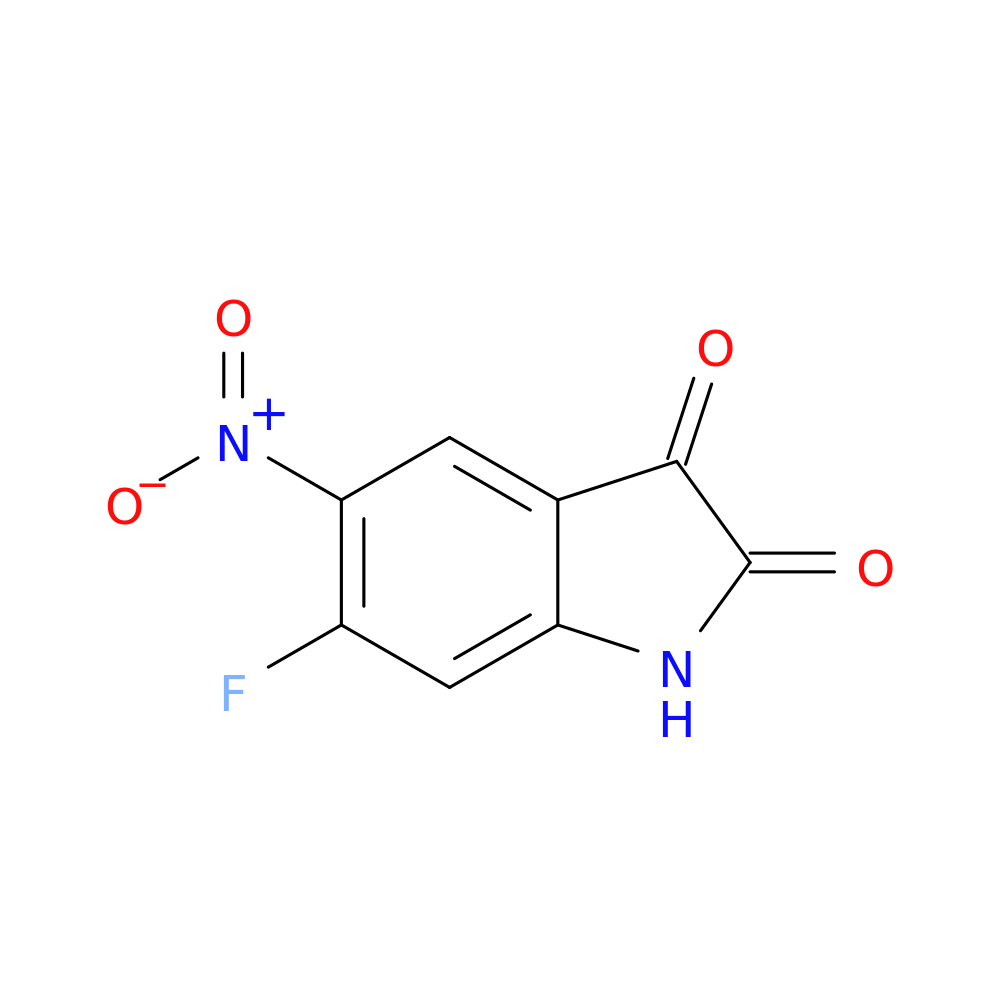 6-Fluoro-5-nitro-2,3-dihydro-1H-indole-2,3-dione