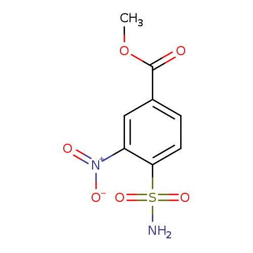 methyl 3-nitro-4-sulfamoylbenzoate