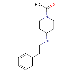 1-{4-[(2-phenylethyl)amino]piperidin-1-yl}ethan-1-one
