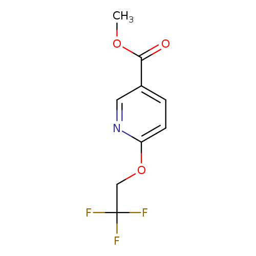 3-Pyridinecarboxylic acid, 6-(2,2,2-trifluoroethoxy)-, methyl ester