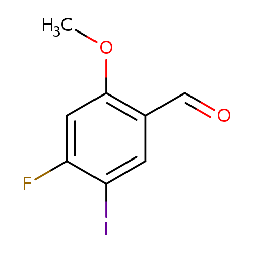 4-Fluoro-5-iodo-2-methoxybenzaldehyde