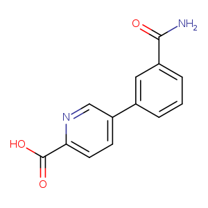 5-(3-Aminocarbonylphenyl)picolinic acid