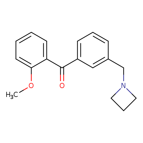 (3-(Azetidin-1-ylmethyl)phenyl)(2-methoxyphenyl)methanone