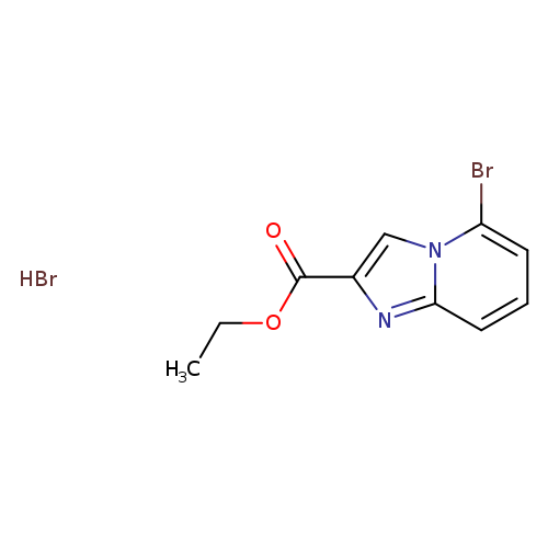 5-Bromo-imidazo[1,2-a]pyridine-2-carboxylic acid ethyl ester HBr