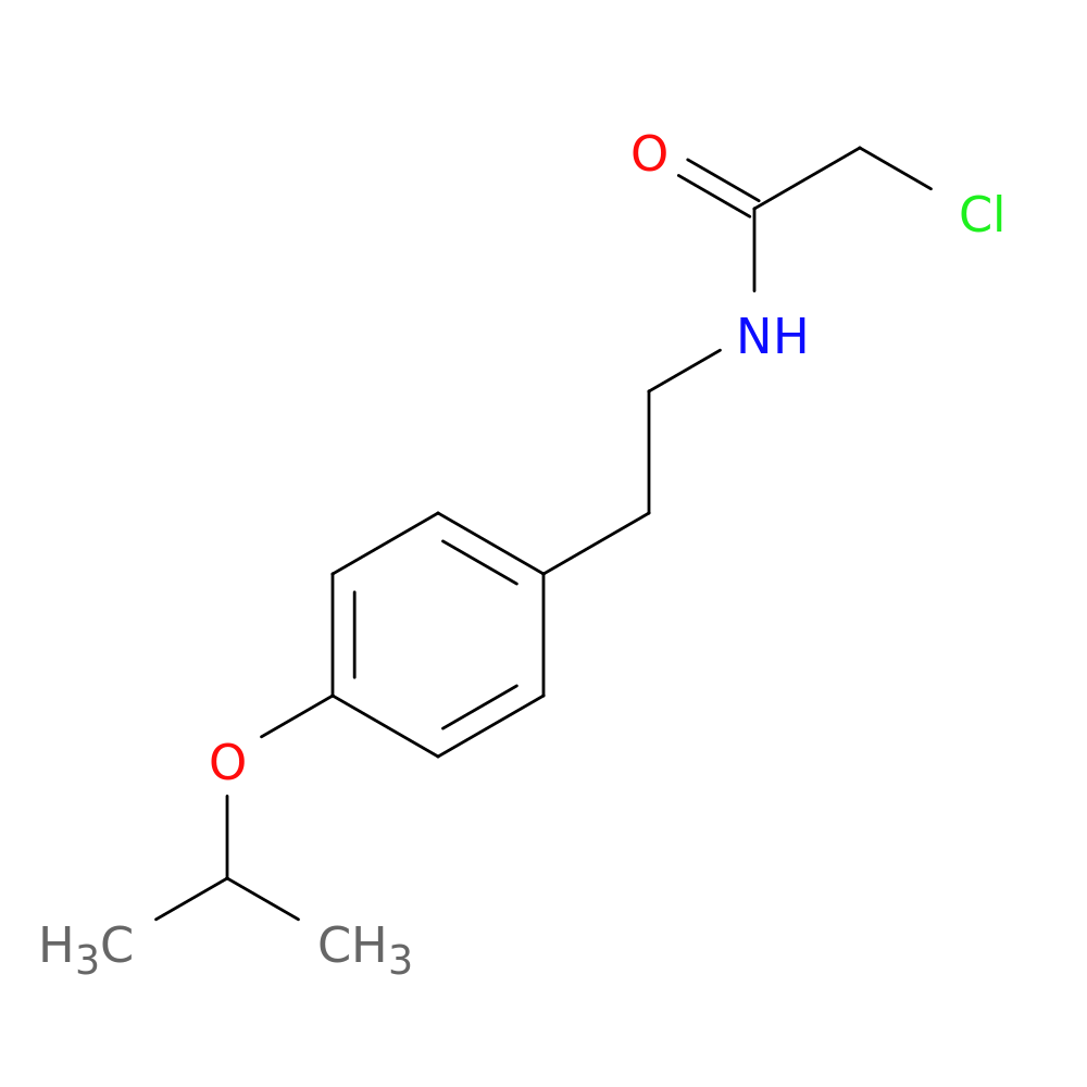 2-Chloro-n-(2-[4-(propan-2-yloxy)phenyl]ethyl)acetamide