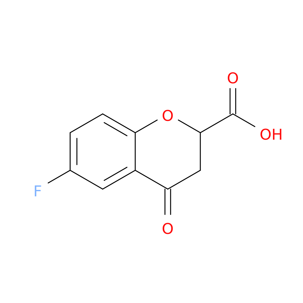 6-Fluoro-4-oxochroman-2-carboxylic acid